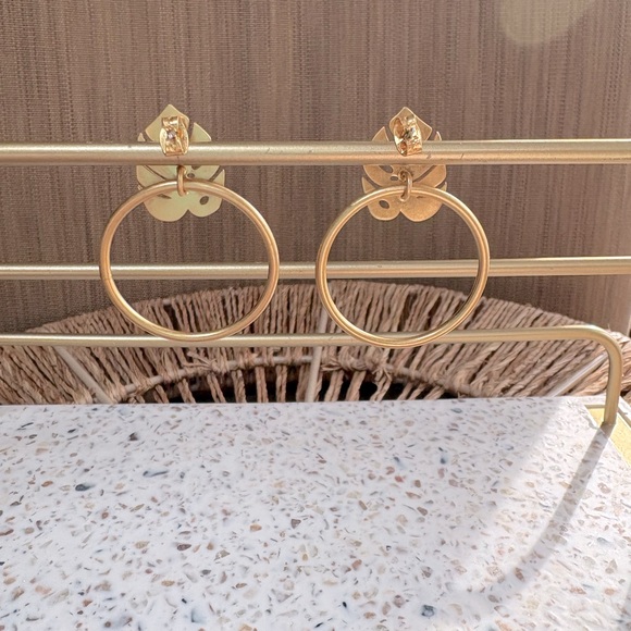 Madewell Palmleaf Hoop Earrings - Picture 4 of 4